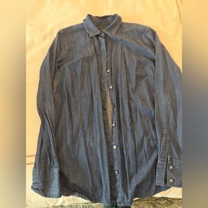 Ann Taylor Indigo Denim Shirt